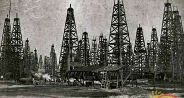 Who was the first man to strike oil?