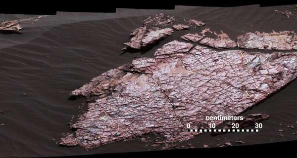 Does mud cracks on Mars suggest a watery ancient past?