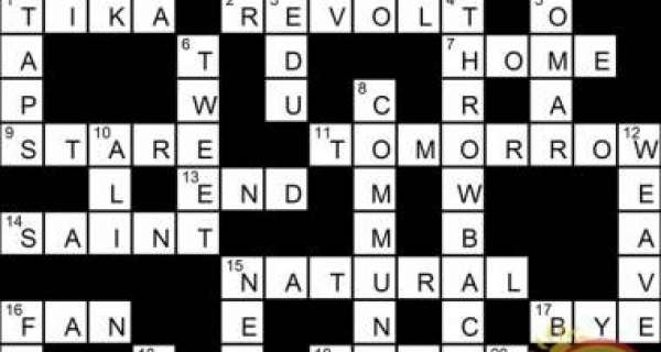 When was the crossword puzzle invented?